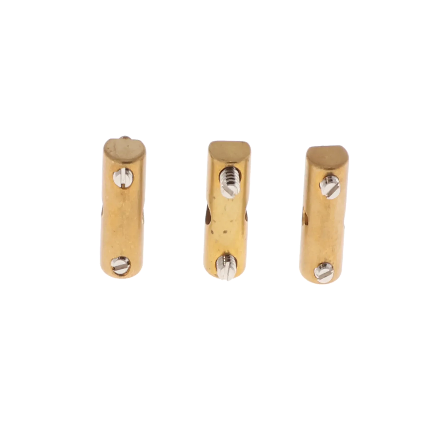 Fender Brass Saddle set of 3 - Reclaimed