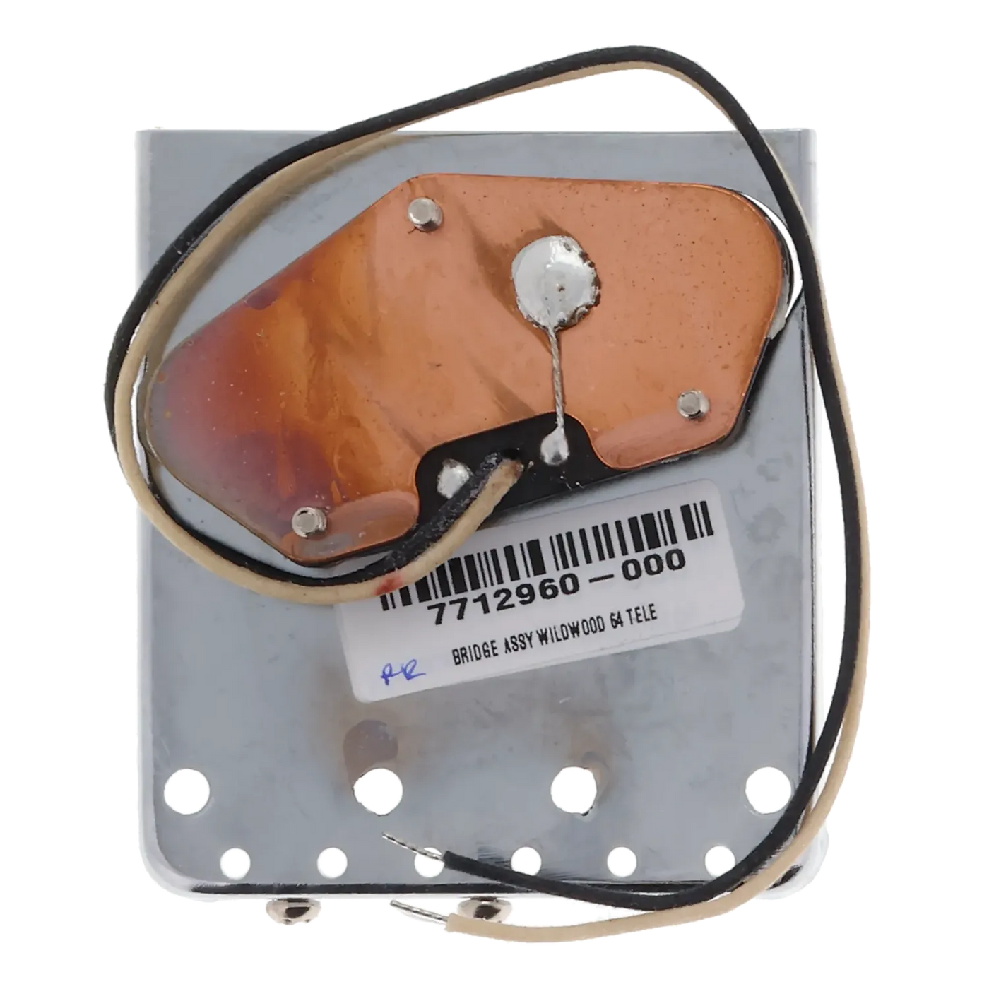 Fender Bridge Assembly - Wildwood '64 Tele Bridge Pickup - Reclaimed