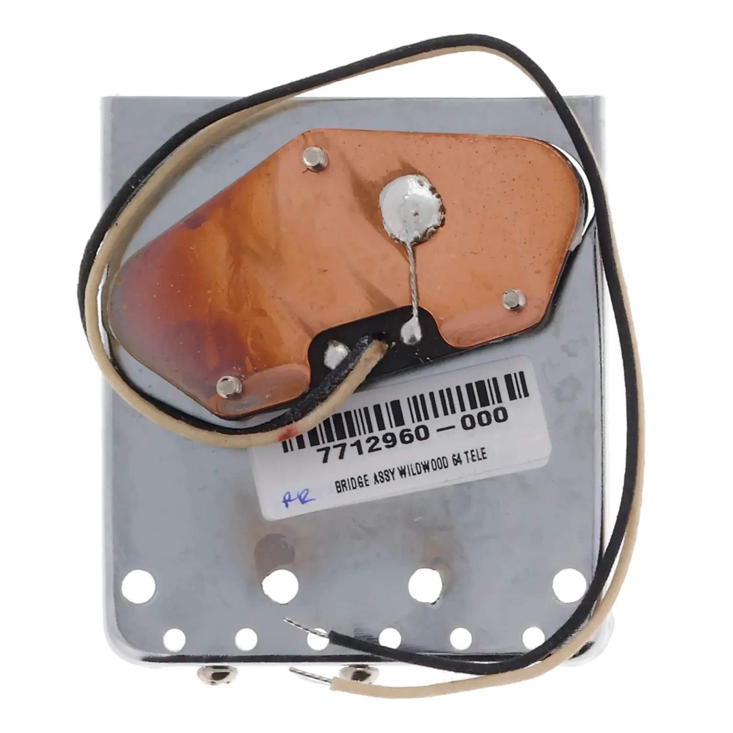 Fender Bridge Assembly - Wildwood '64 Tele Bridge Pickup - Reclaimed