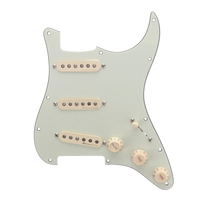 Fender Deluxe Roadhouse Strat Loaded Pickguard - Mint Green - Reclaimed