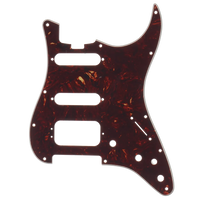 Fender Elite Stratocaster Pickguard HSS - Brown Shell - Reclaimed