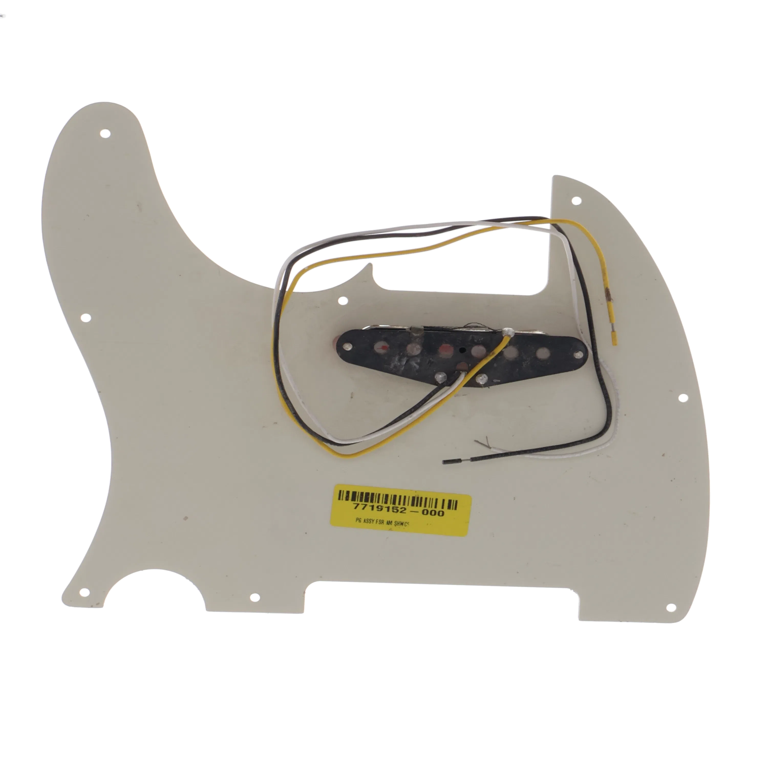 Fender FSR Showcase Telecaster Loaded Pickguard - 5.9K - Parchment - Reclaimed