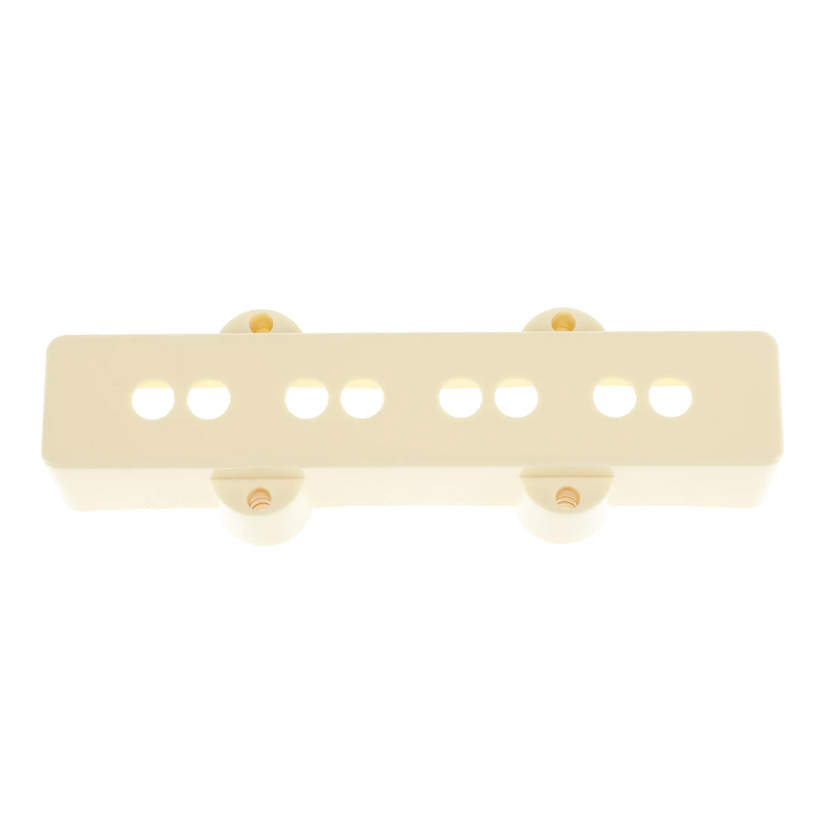 Fender Jazz Bass Bridge Pickup Cover - Aged White - Reclaimed