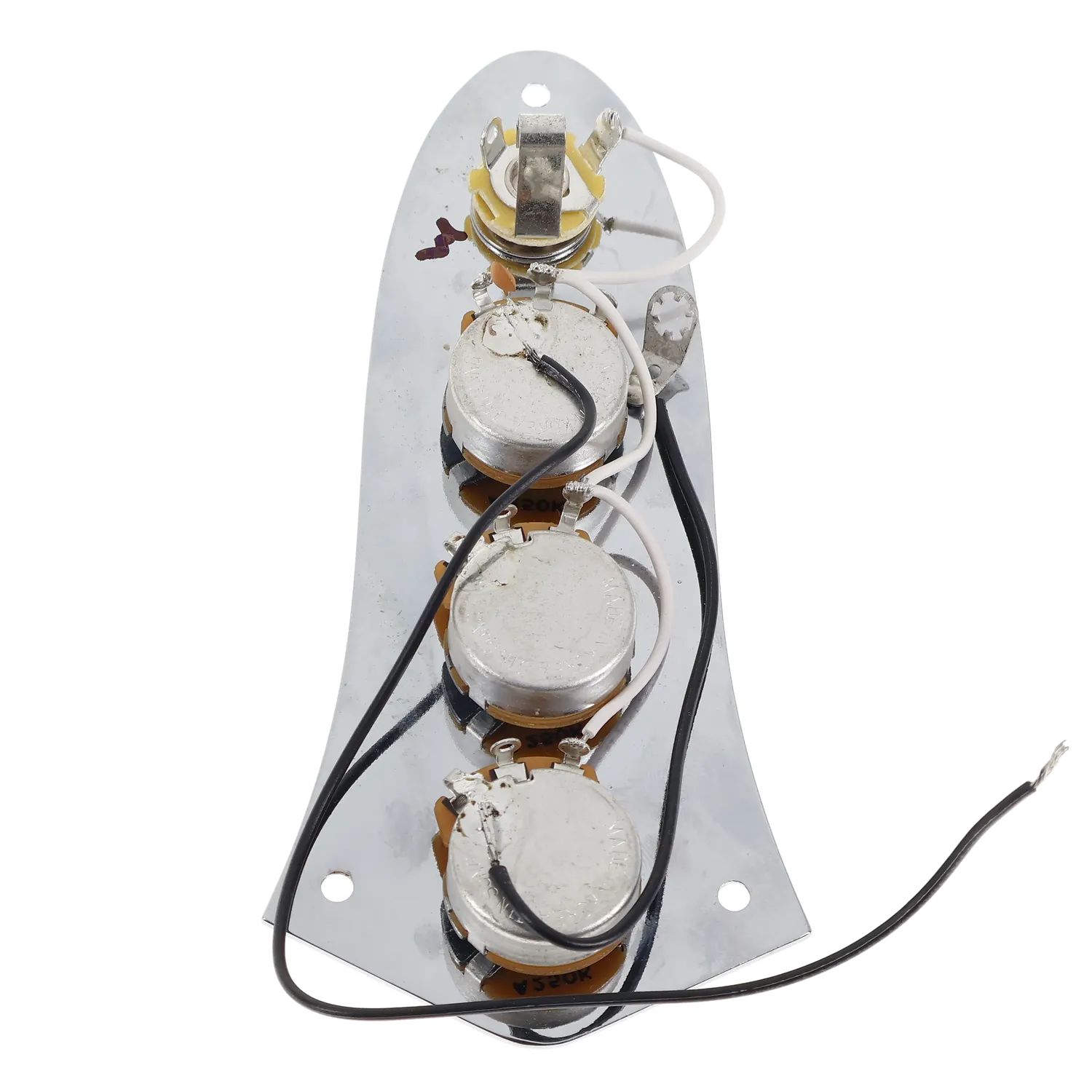 Fender Jazz Bass Control Assembly - Reclaimed