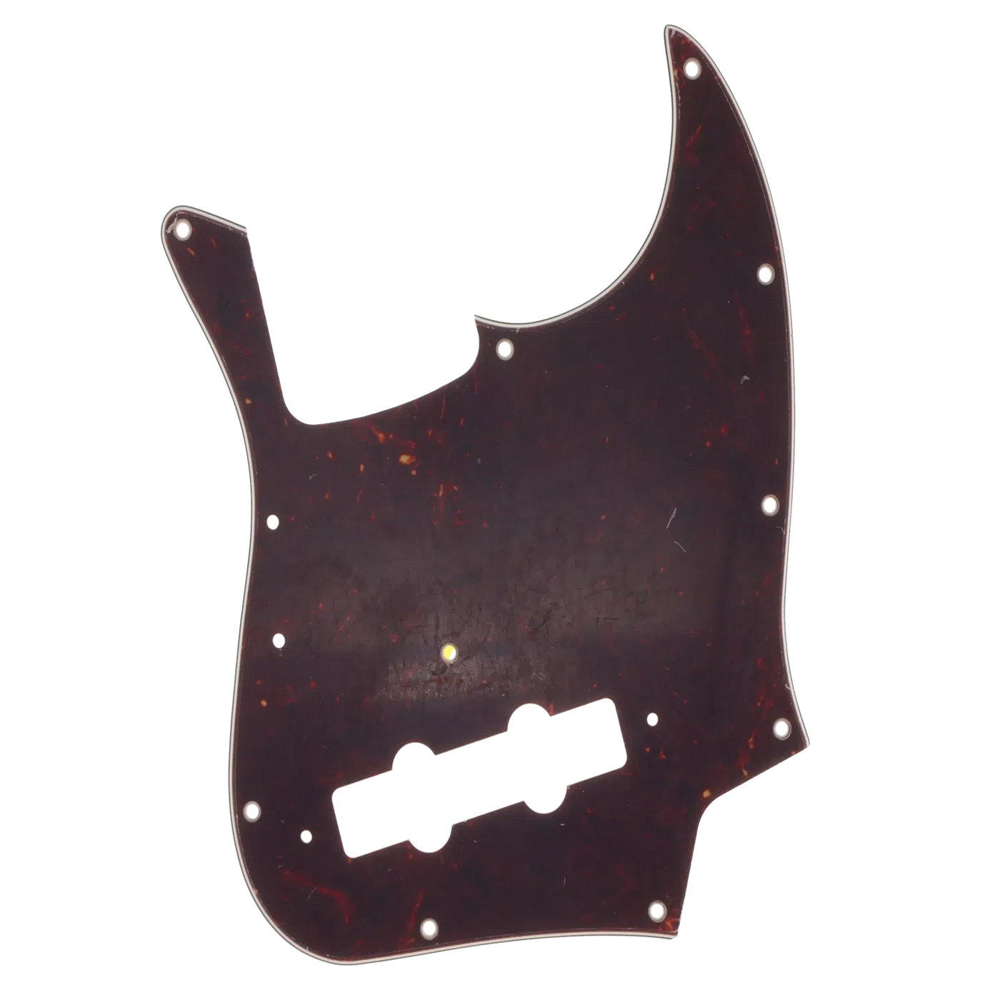 Fender Jazz Bass Pick Guard Vintage '74 - Tortoise Shell - Reclaimed