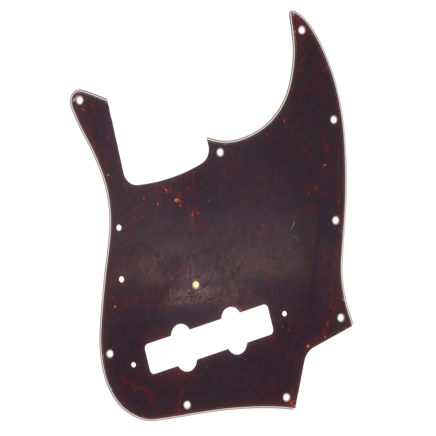 Fender Jazz Bass Pick Guard Vintage '74 - Tortoise Shell - Reclaimed