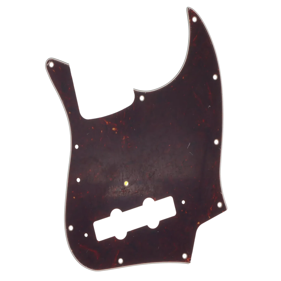 Fender Jazz Bass Pick Guard Vintage '74 - Tortoise Shell - Reclaimed