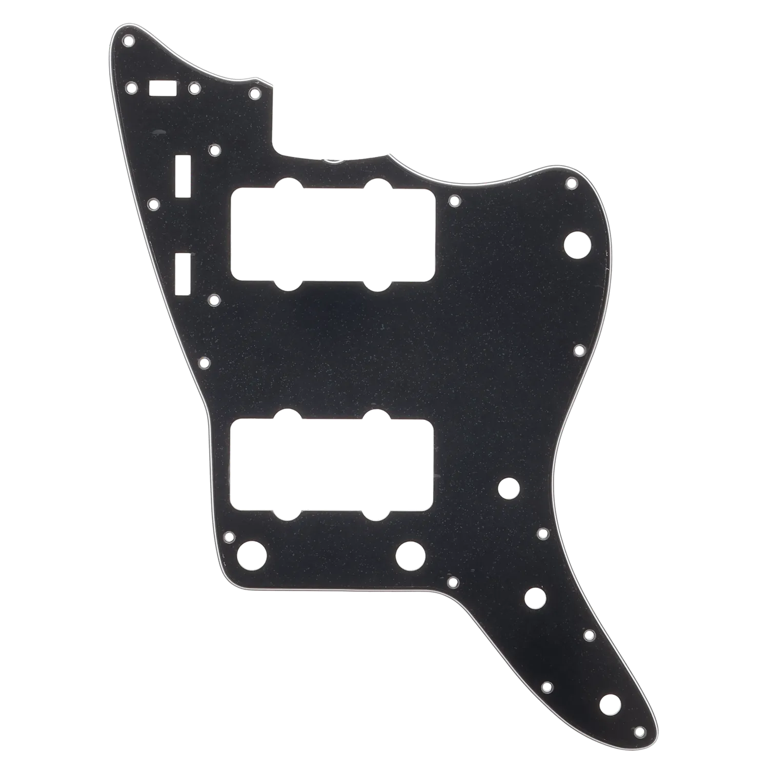Fender Jazzmaster Pickguard - Black - Reclaimed