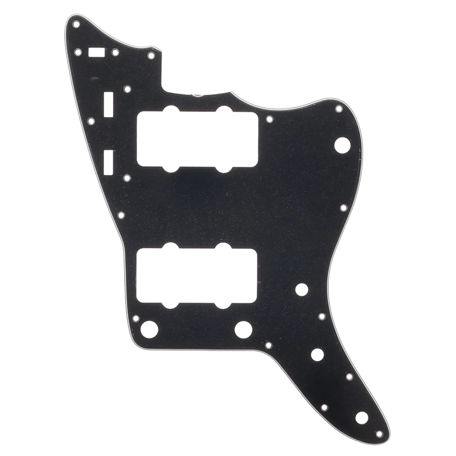 Fender Jazzmaster Pickguard - Black - Reclaimed
