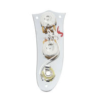 Fender Kurt Cobain Jagstang Control Assembly Left-handed - Reclaimed