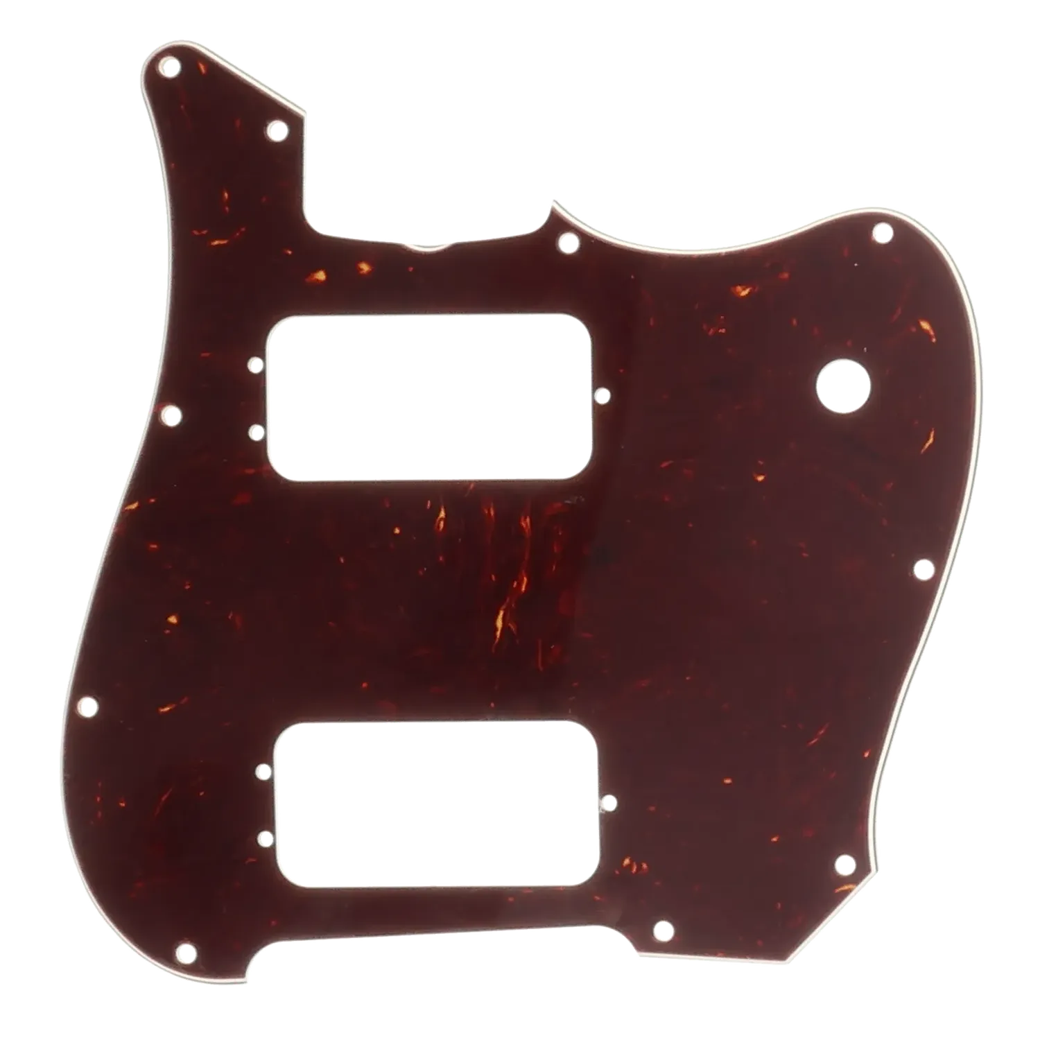 Fender Maverick Dorado Pickguard - Brown Shell - Reclaimed