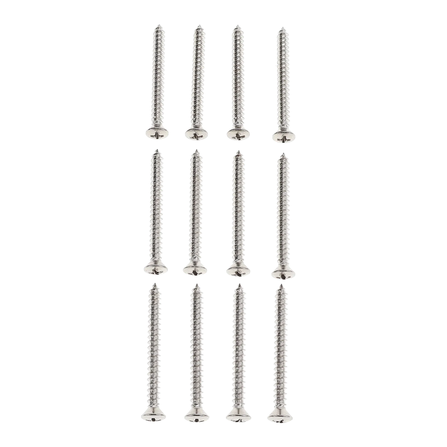 Fender Neck Screws - Pack of 12 - Reclaimed