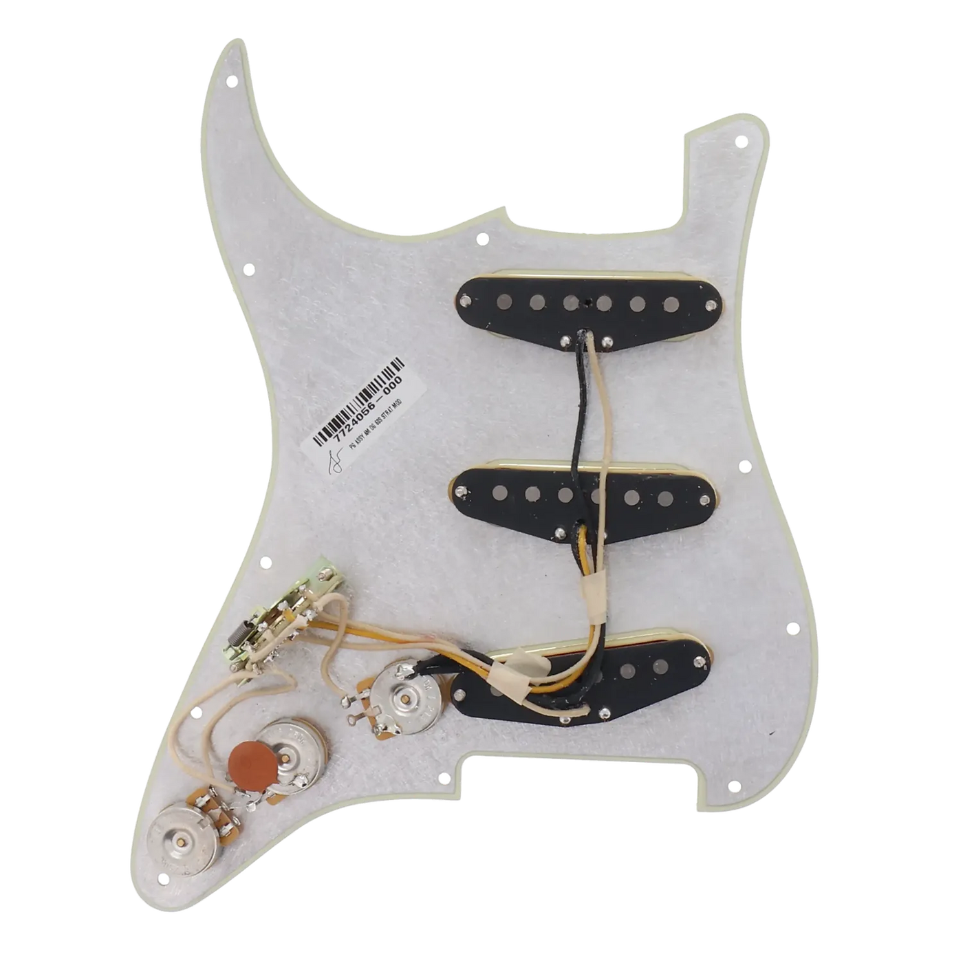 Fender Pickguard Assembly American Original 60's Stratocaster MOD Pickups - Reclaimed