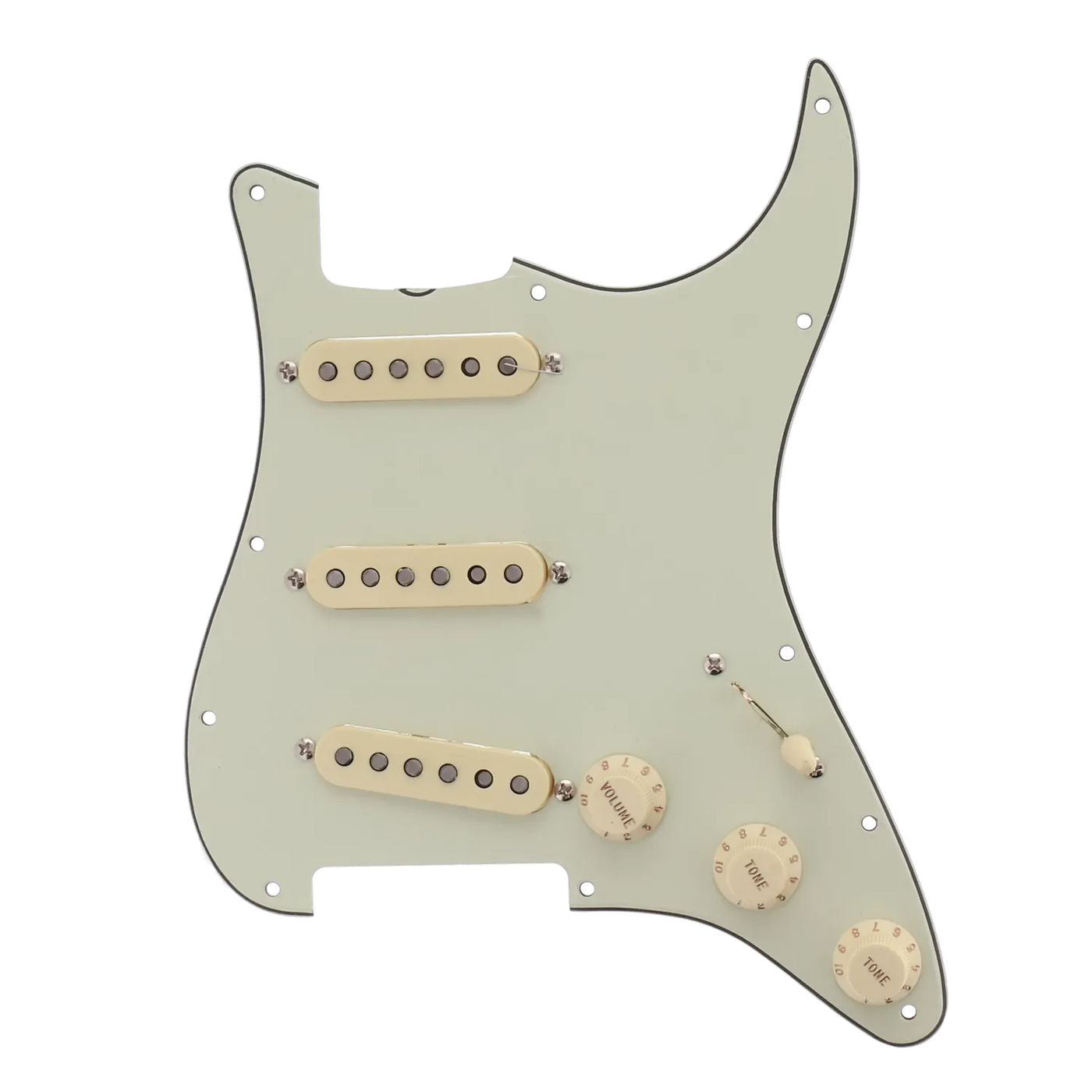 Fender Pickguard Assembly American Original 60's Stratocaster MOD Pickups - Reclaimed