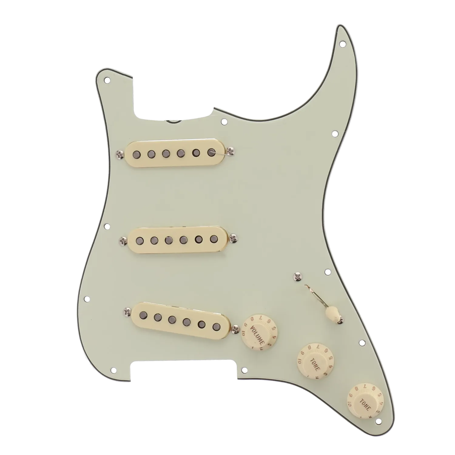 Fender Pickguard Assembly American Original 60's Stratocaster MOD Pickups - Reclaimed