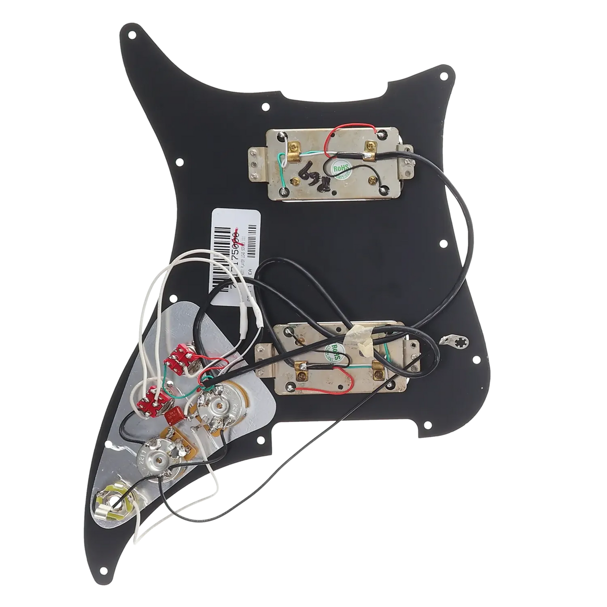 Fender Player Lead III Loaded Pickguard - Black - Reclaimed