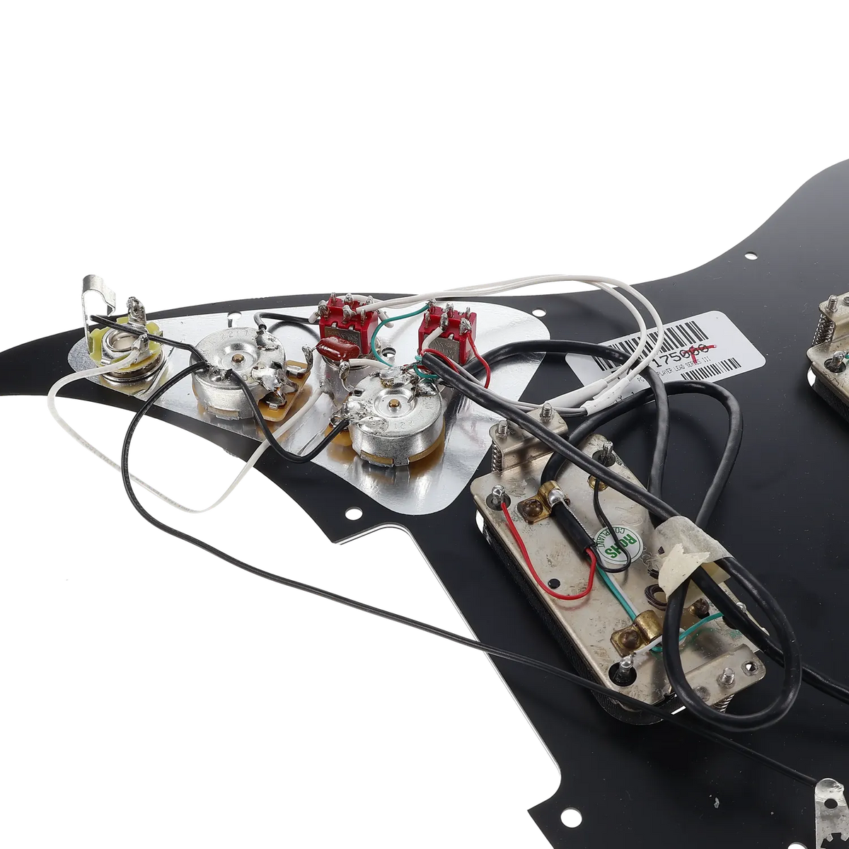 Fender Player Lead III Loaded Pickguard - Black - Reclaimed