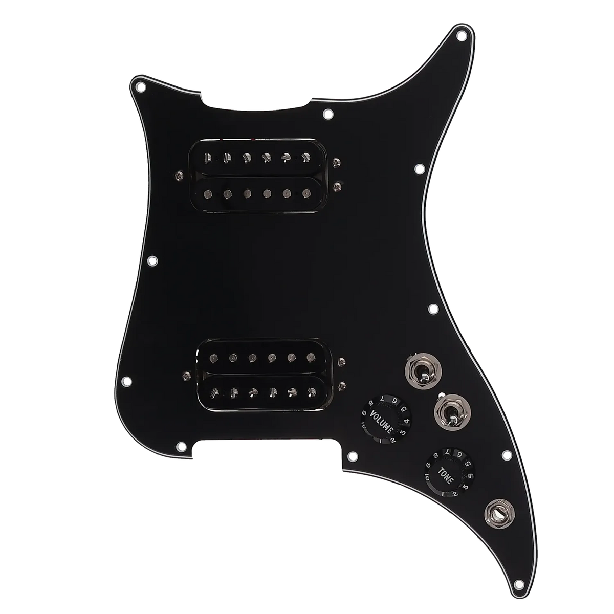 Fender Player Lead III Loaded Pickguard - Black - Reclaimed