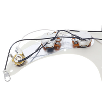 Fender Player Series Precision Bass Loaded Pickguard - White - Reclaimed