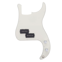 Fender Player Series Precision Bass Loaded Pickguard - White - Reclaimed