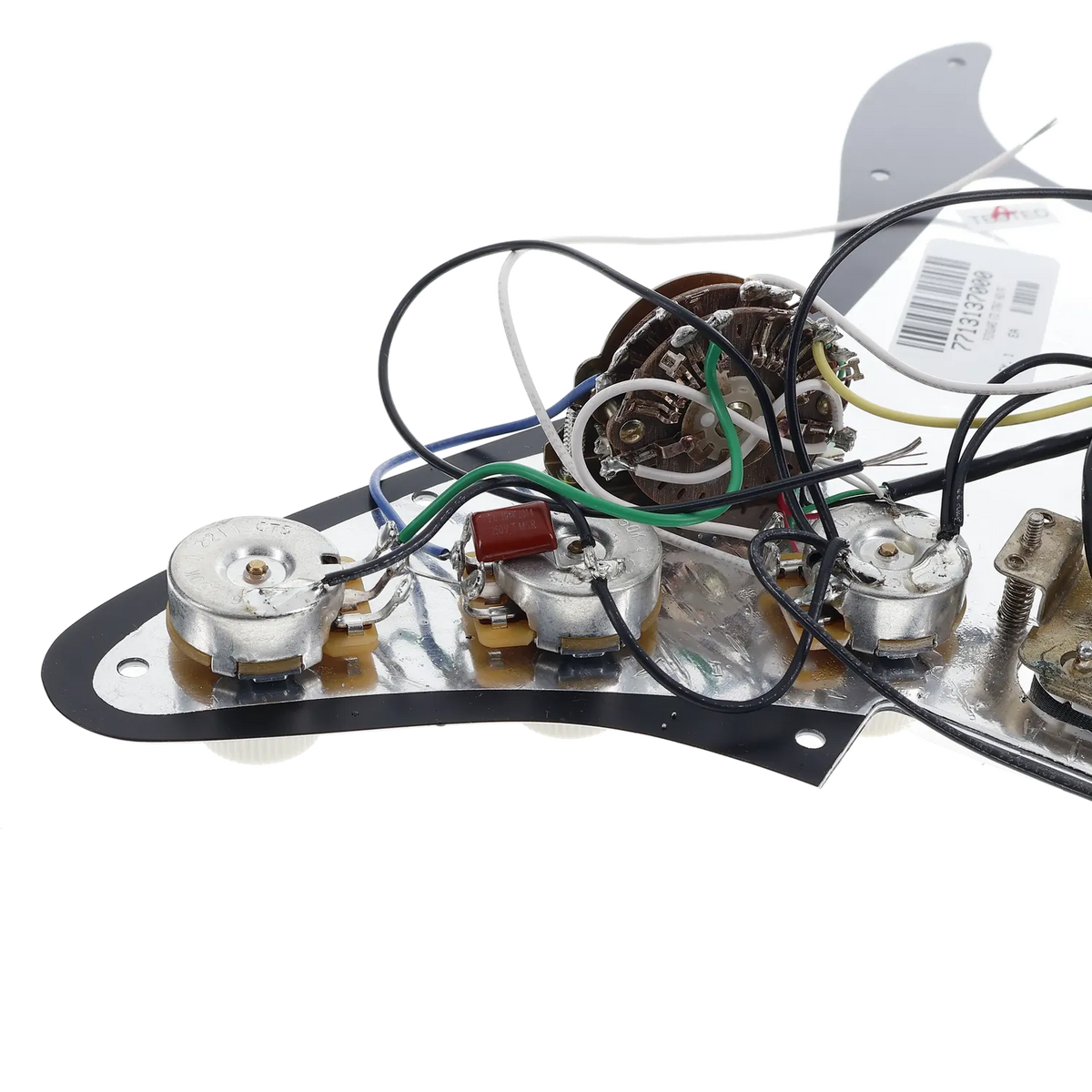 Fender Player Series Strat Loaded Pickguard for Floyd Rose, HSS - Reclaimed