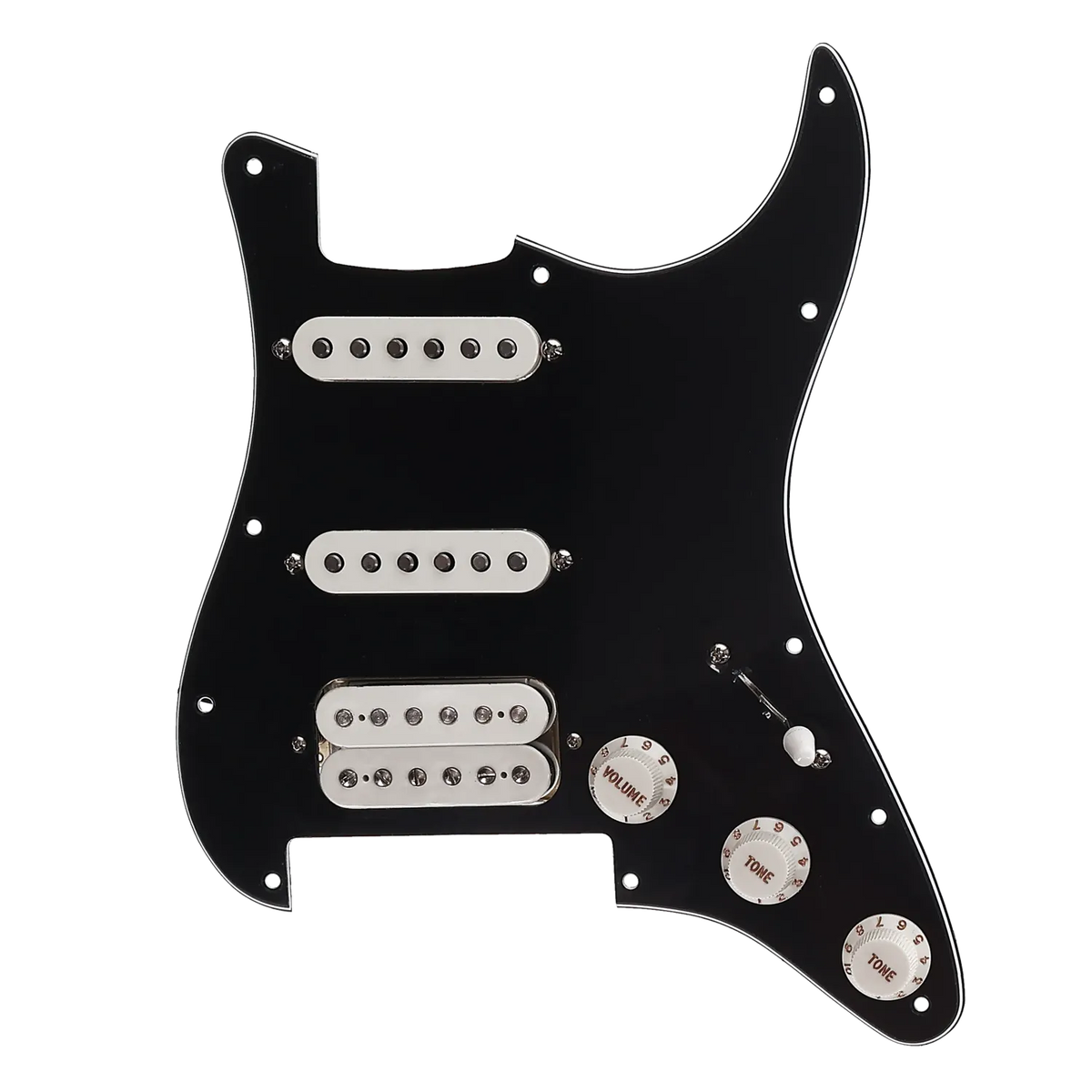 Fender Player Series Strat Loaded Pickguard for Floyd Rose, HSS - Reclaimed
