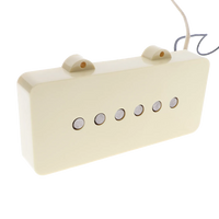 Fender Pure Vintage '65 Jazzmaster Neck Pickup - Aged White - Reclaimed