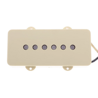 Fender Pure Vintage '65 Jazzmaster Neck Pickup - Aged White - Reclaimed