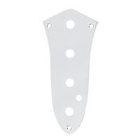Fender Reggie Hamilton Jazz Bass Control Plate Chrome - Reclaimed