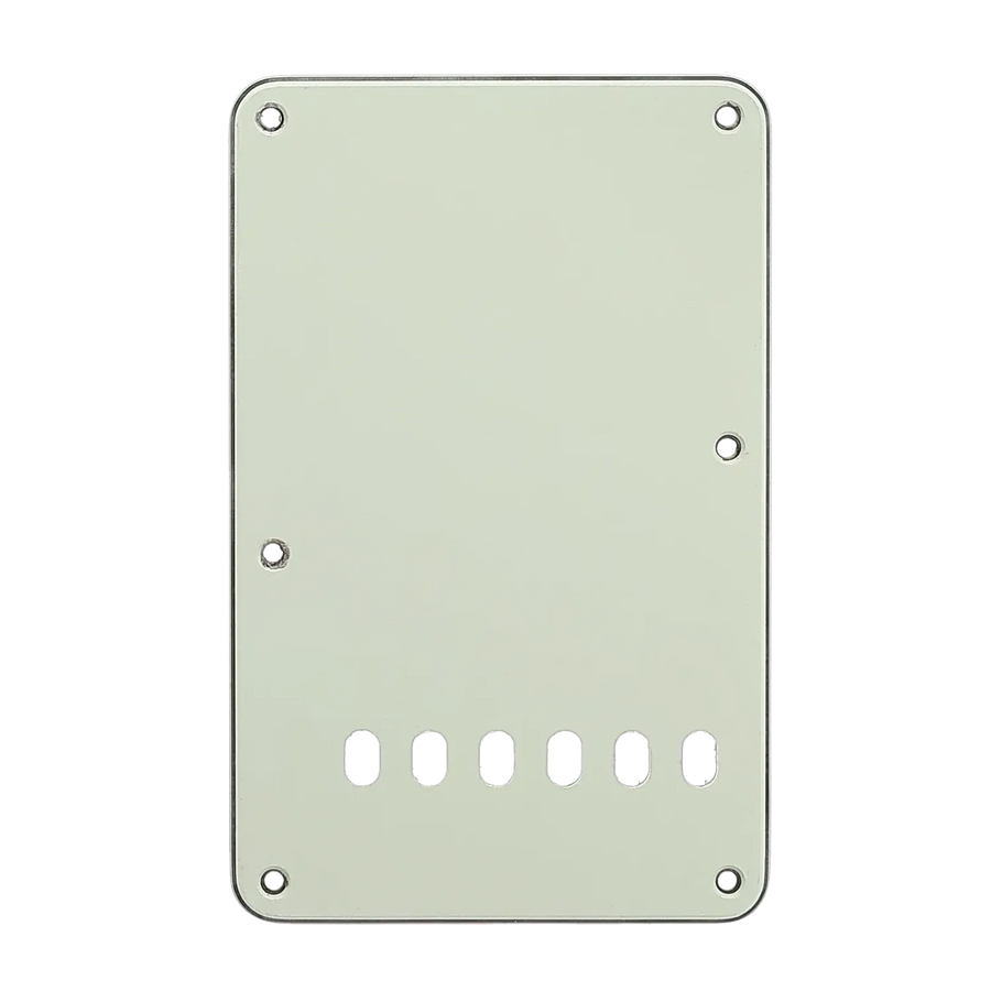 Fender Standard Stratocaster Vintage Style Back Plate - 3-Ply Mint Green - Reclaimed