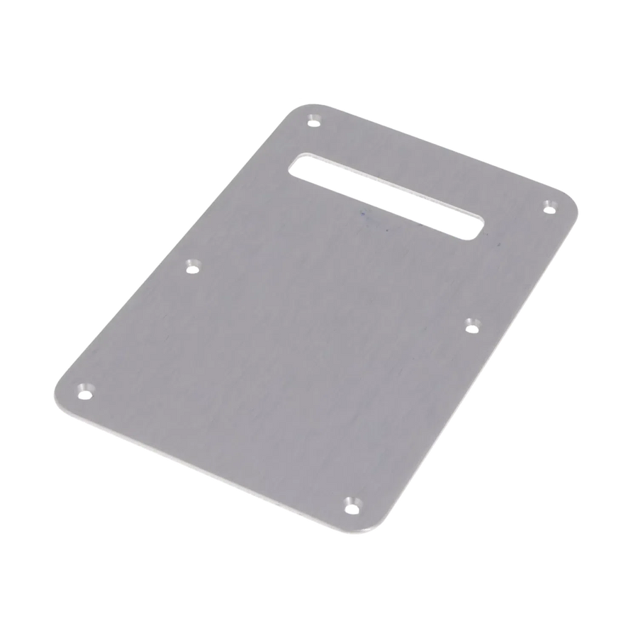 Fender Stratocaster Aluminum Back Plate - Raw - Reclaimed