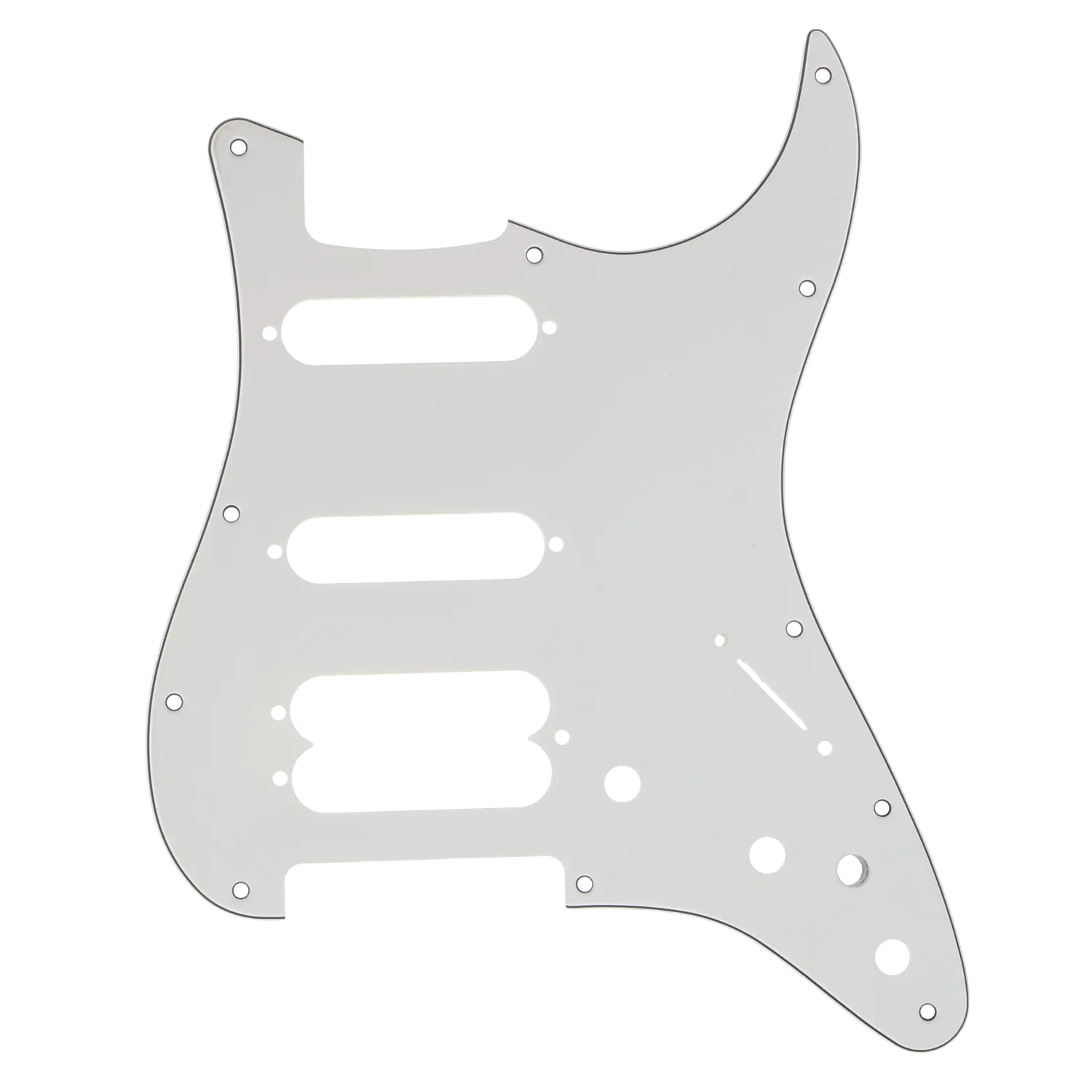 Fender Stratocaster Pickguard - Jeff Beck - Parchment - Reclaimed