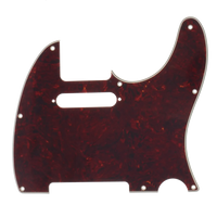 Fender Telecaster 8 Hole Pickguard - Tortoise Shell - Reclaimed