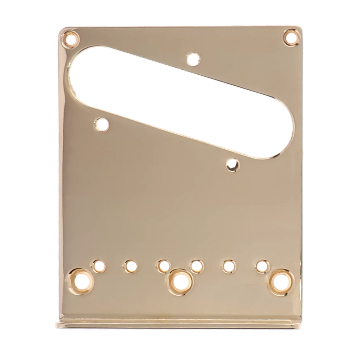 Fender Telecaster Bridge Plate American Deluxe - Gold - Reclaimed