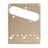Fender Telecaster Bridge Plate American Deluxe - Gold - Reclaimed