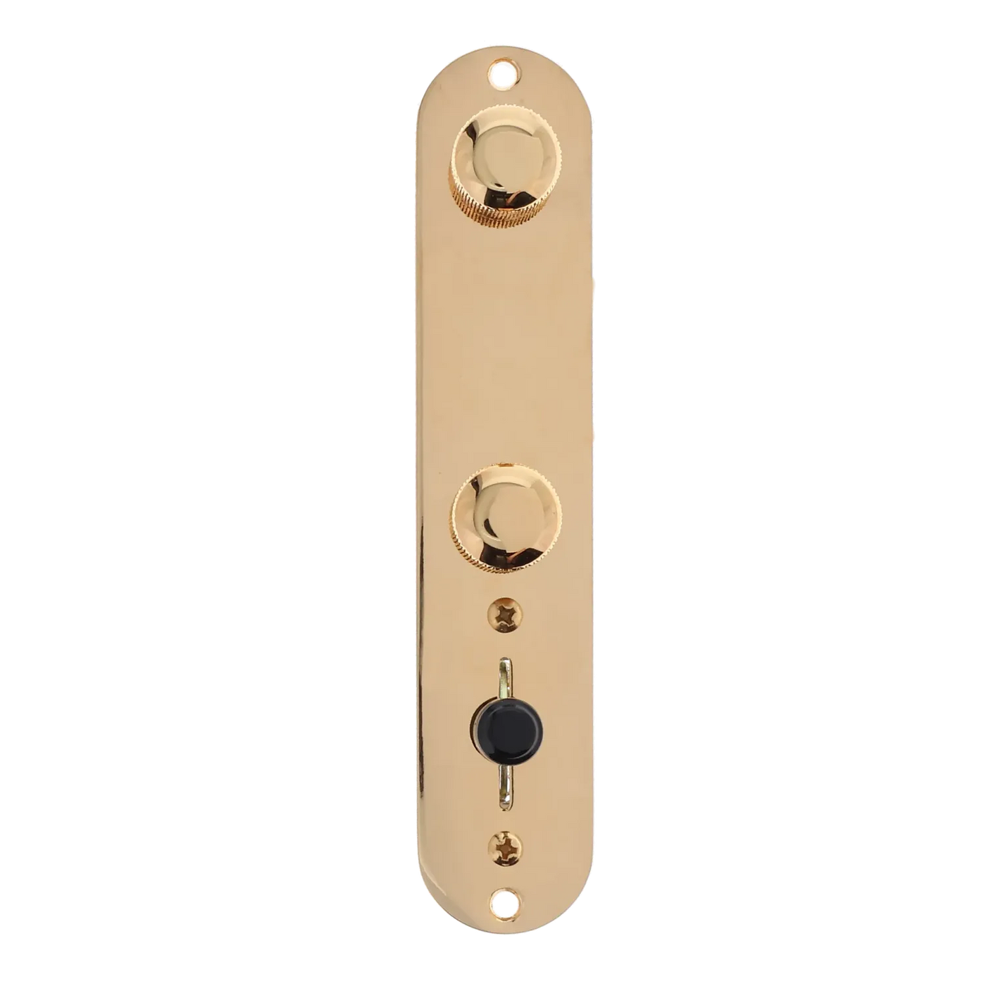 Fender Telecaster Control Assembly 75th Anniversary - Gold - Reclaimed
