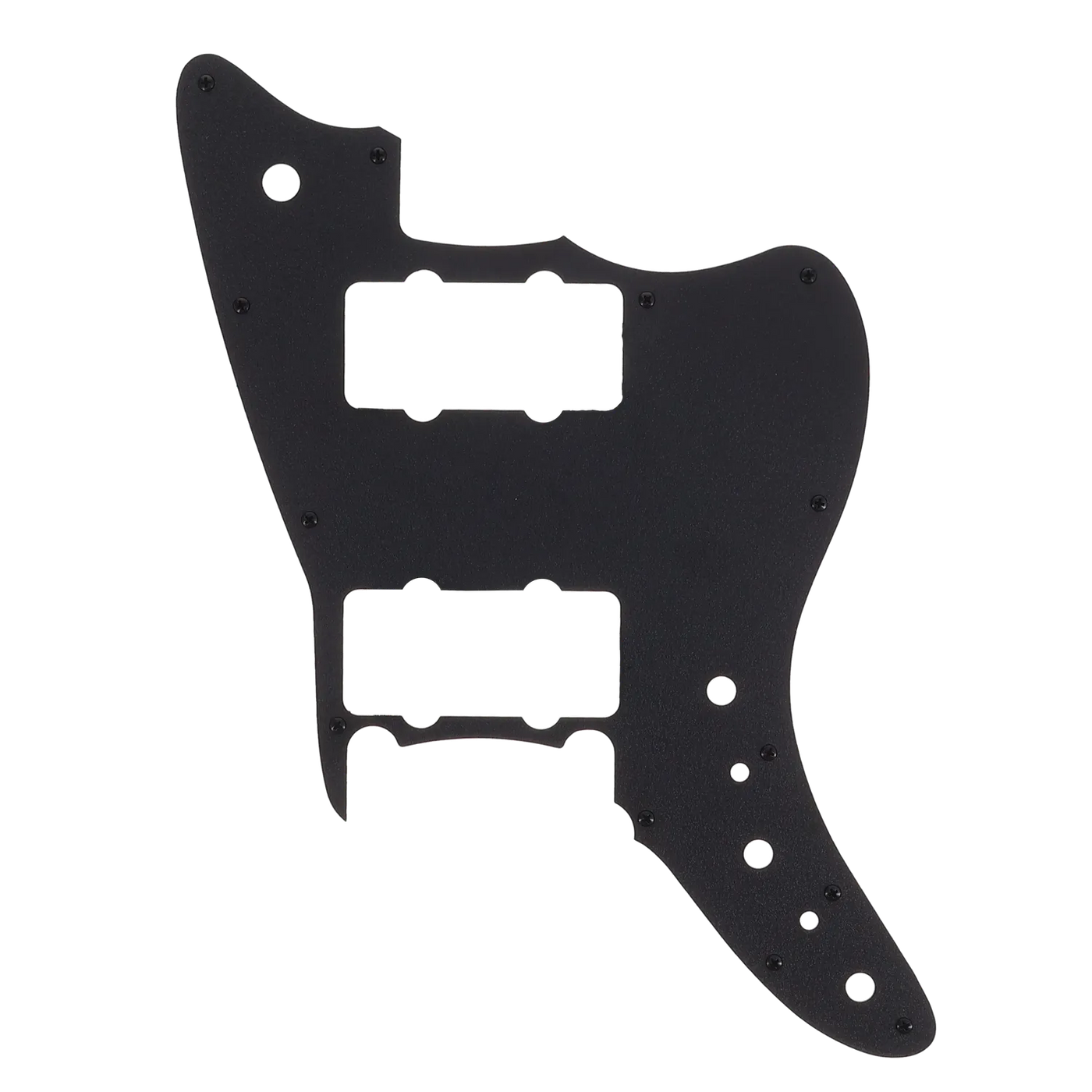 G&L Doheny Pickguard - Black Powder-coated Aluminum