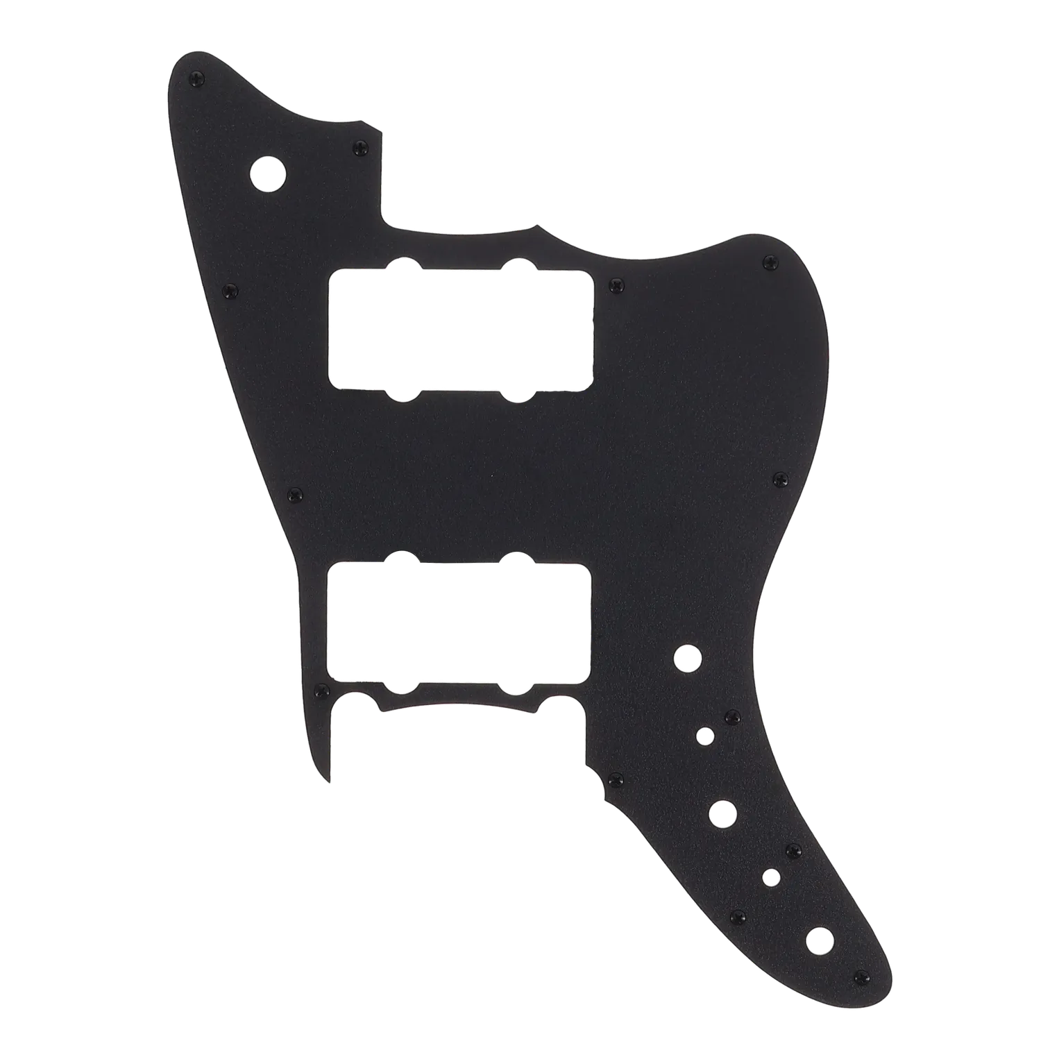 G&L Doheny Pickguard - Black Powder-coated Aluminum