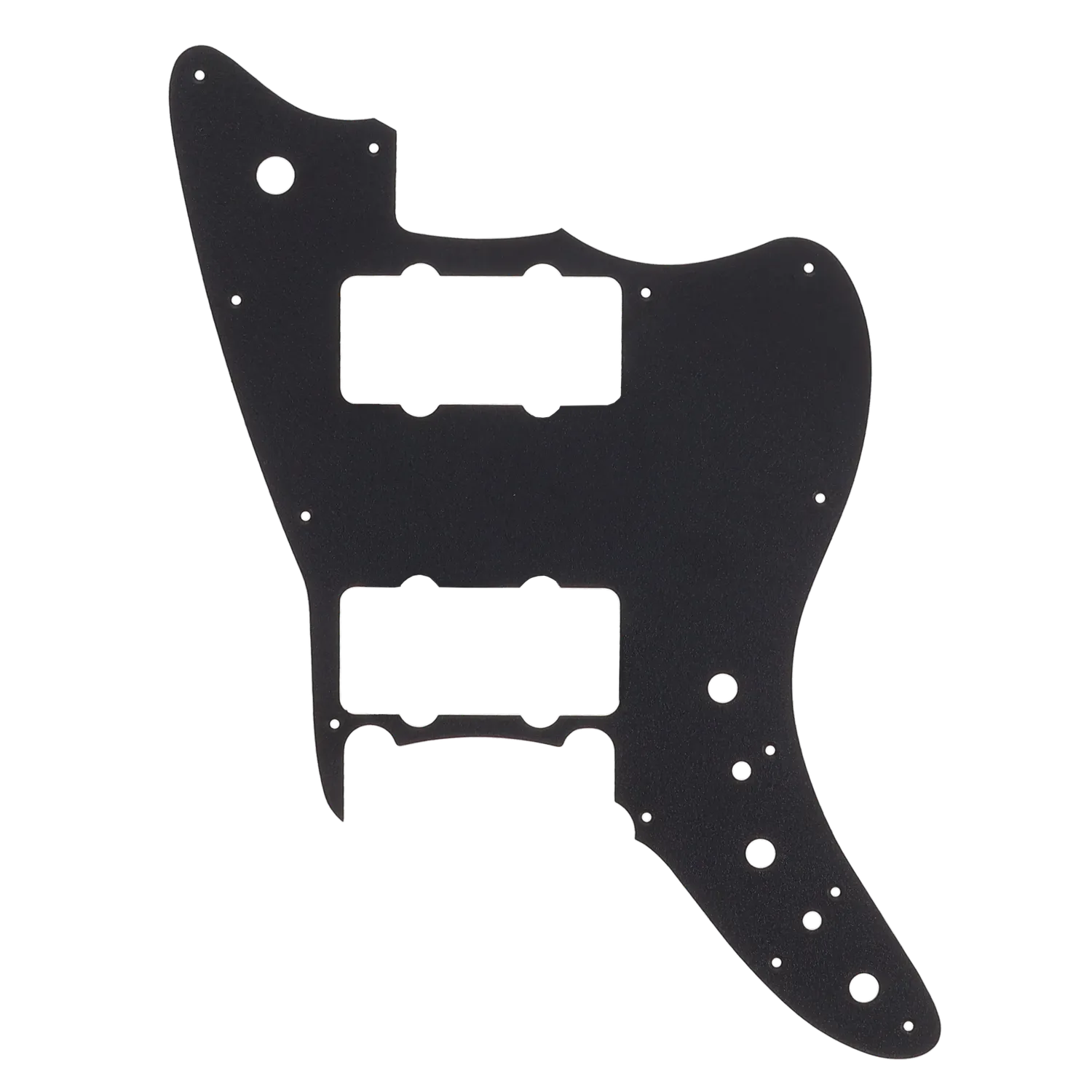 G&L Doheny Pickguard - Black Powder-coated Aluminum