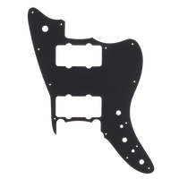 G&L Doheny Pickguard - Black Powder-coated Aluminum
