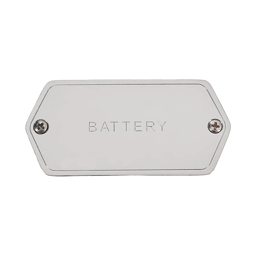 G&L Espada Battery Cover - Chrome