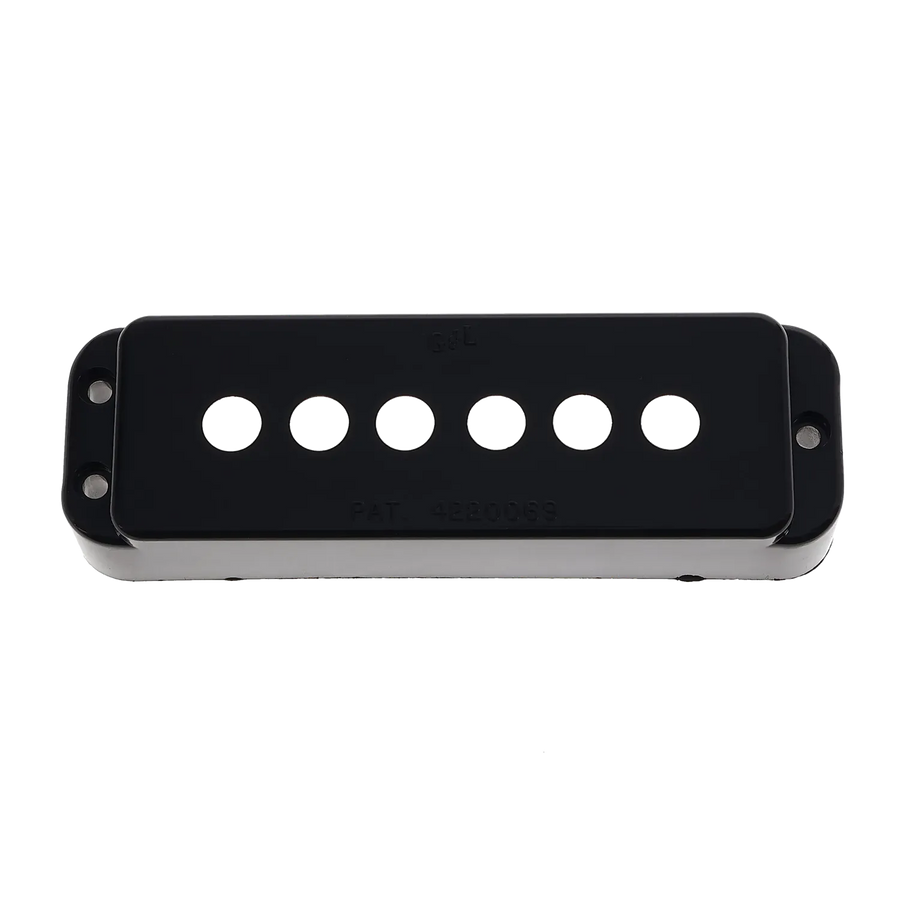 G&L Pickup Cover - Jumbo MFD Neck - Black
