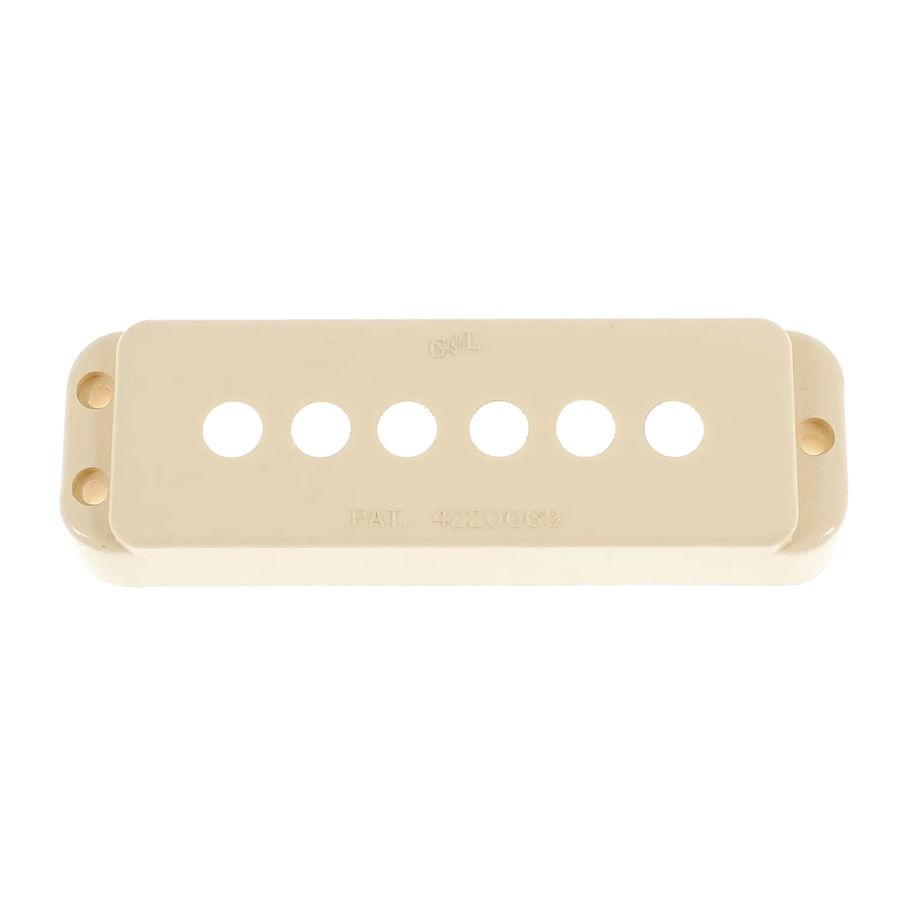 G&L Pickup Cover - Jumbo MFD Neck - Creme