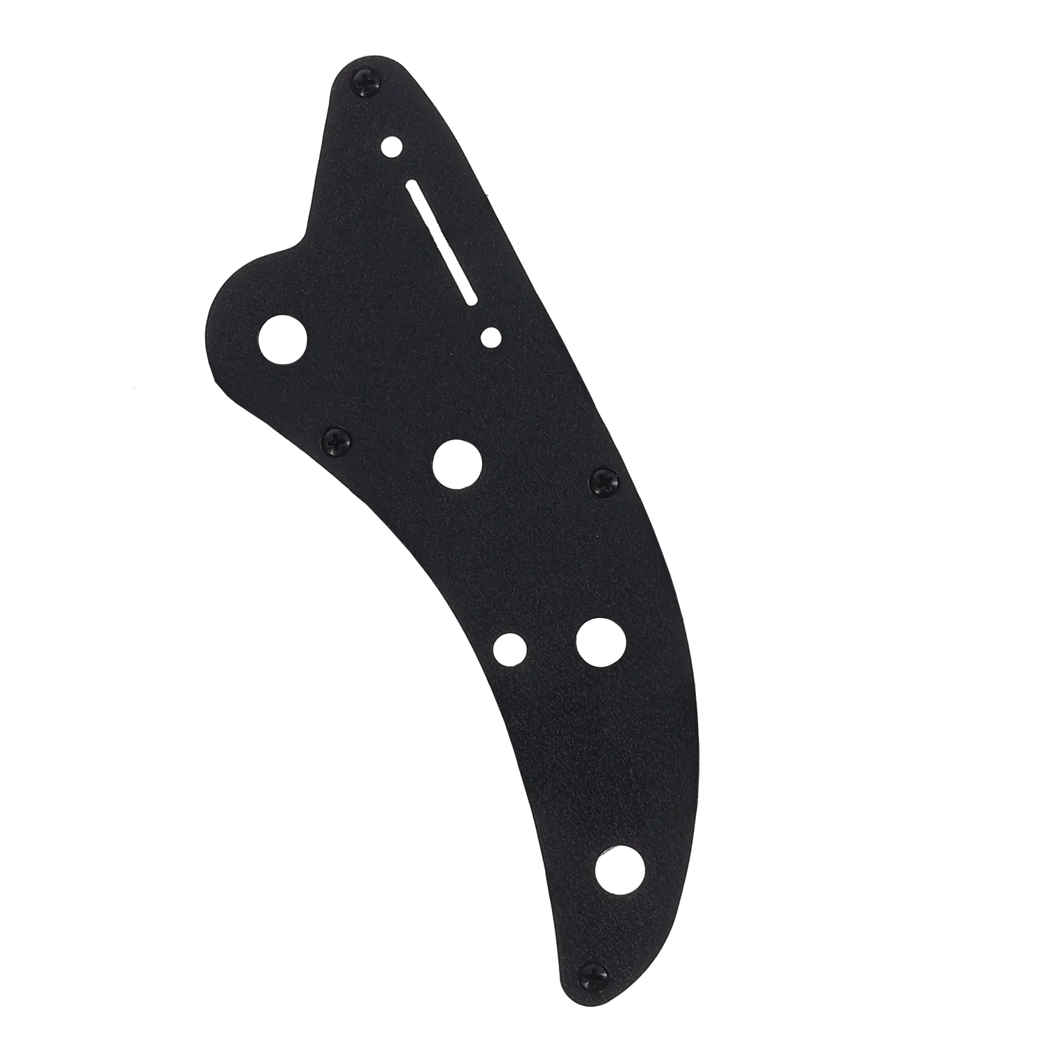 G&L Skyhawk Control Plate - CLF Research & Fullerton Deluxe - Black Powder-coated Aluminum