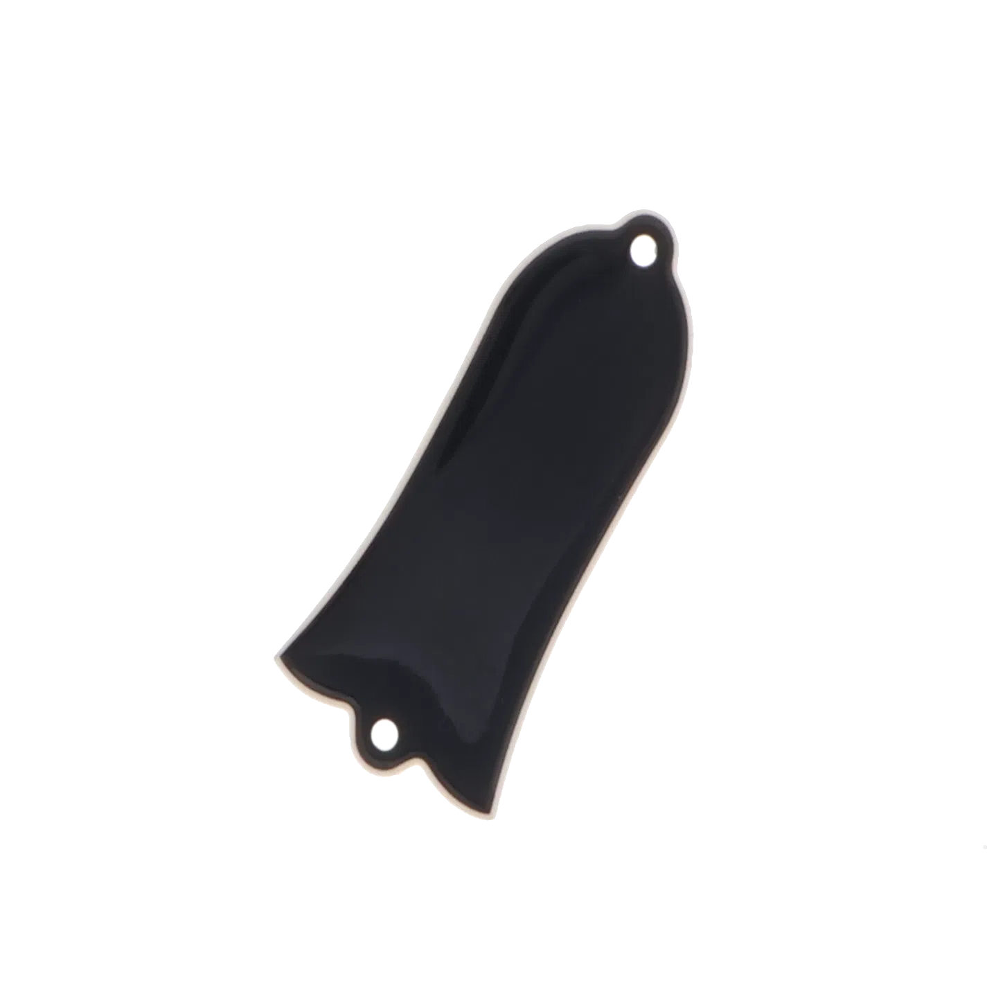 Gibson Les Paul Truss Rod Cover - Black - Reclaimed