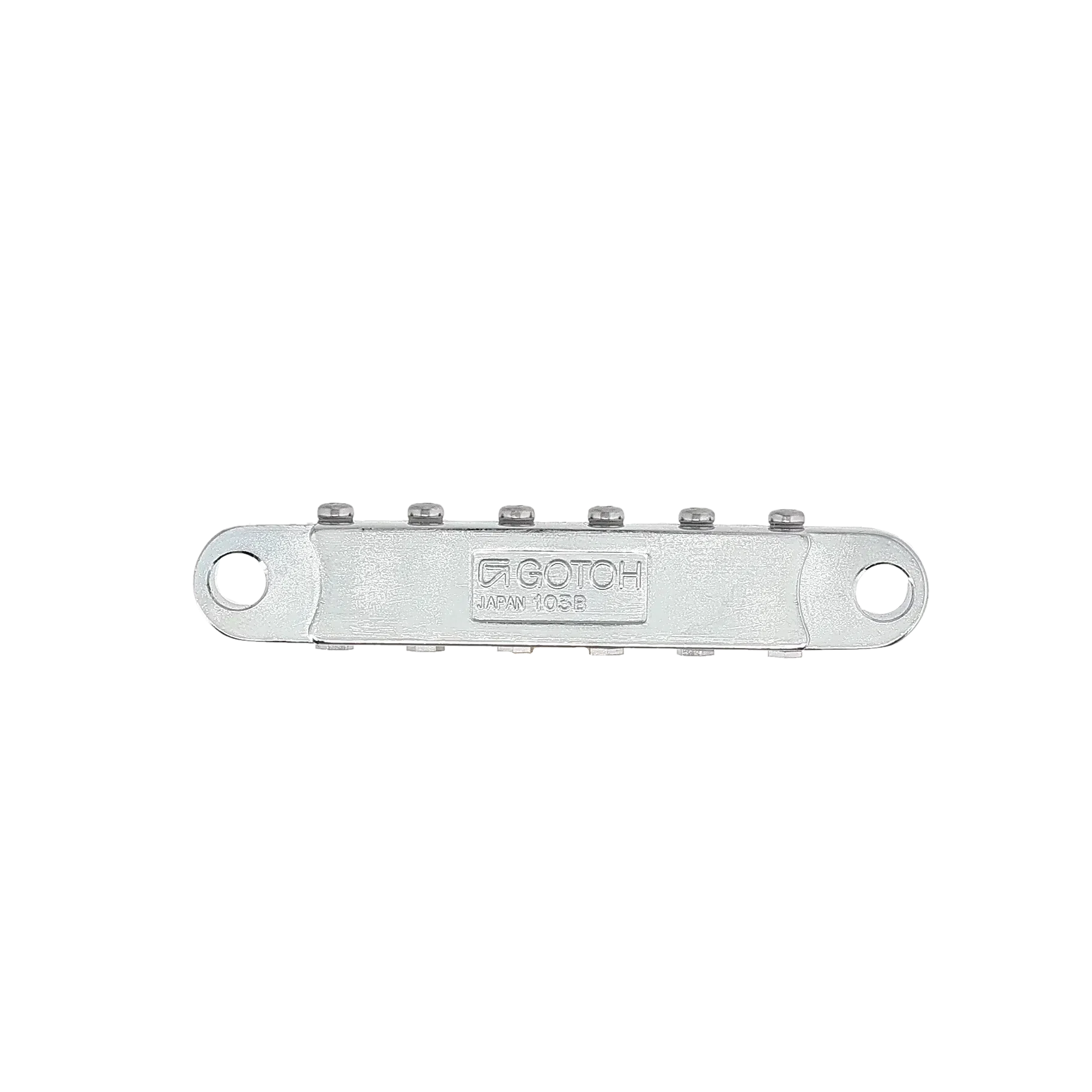 Gotoh Tune-O-Matic Bridge - Chrome - Reclaimed