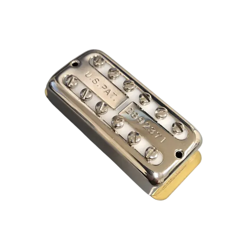 Gretsch Filtertron Humbucker Bridge Pickup - 4.58K - Chrome/White - Reclaimed
