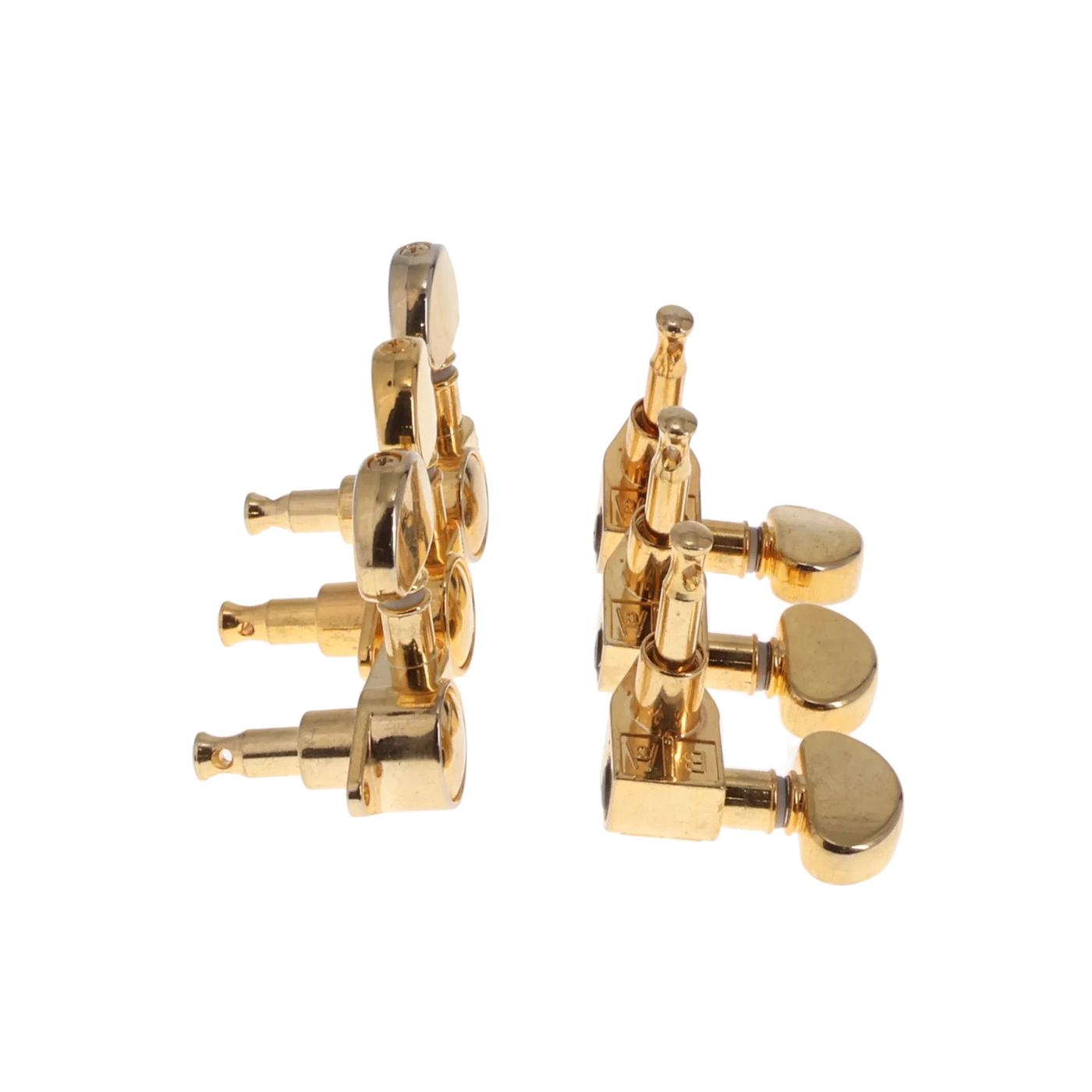 Grover Original Rotomatic 3x3 Tuning Machines - Gold - Reclaimed