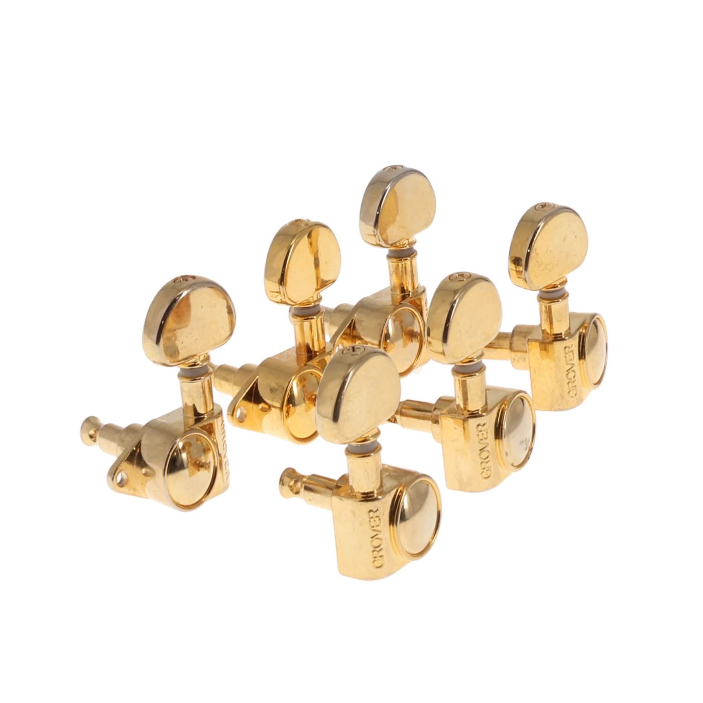 Grover Original Rotomatic 3x3 Tuning Machines - Gold - Reclaimed