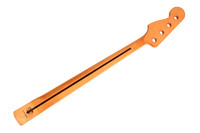 Jazz Bass Neck w/ Block Inlays & Rosewood FB - Gloss Vintage Tint Finish